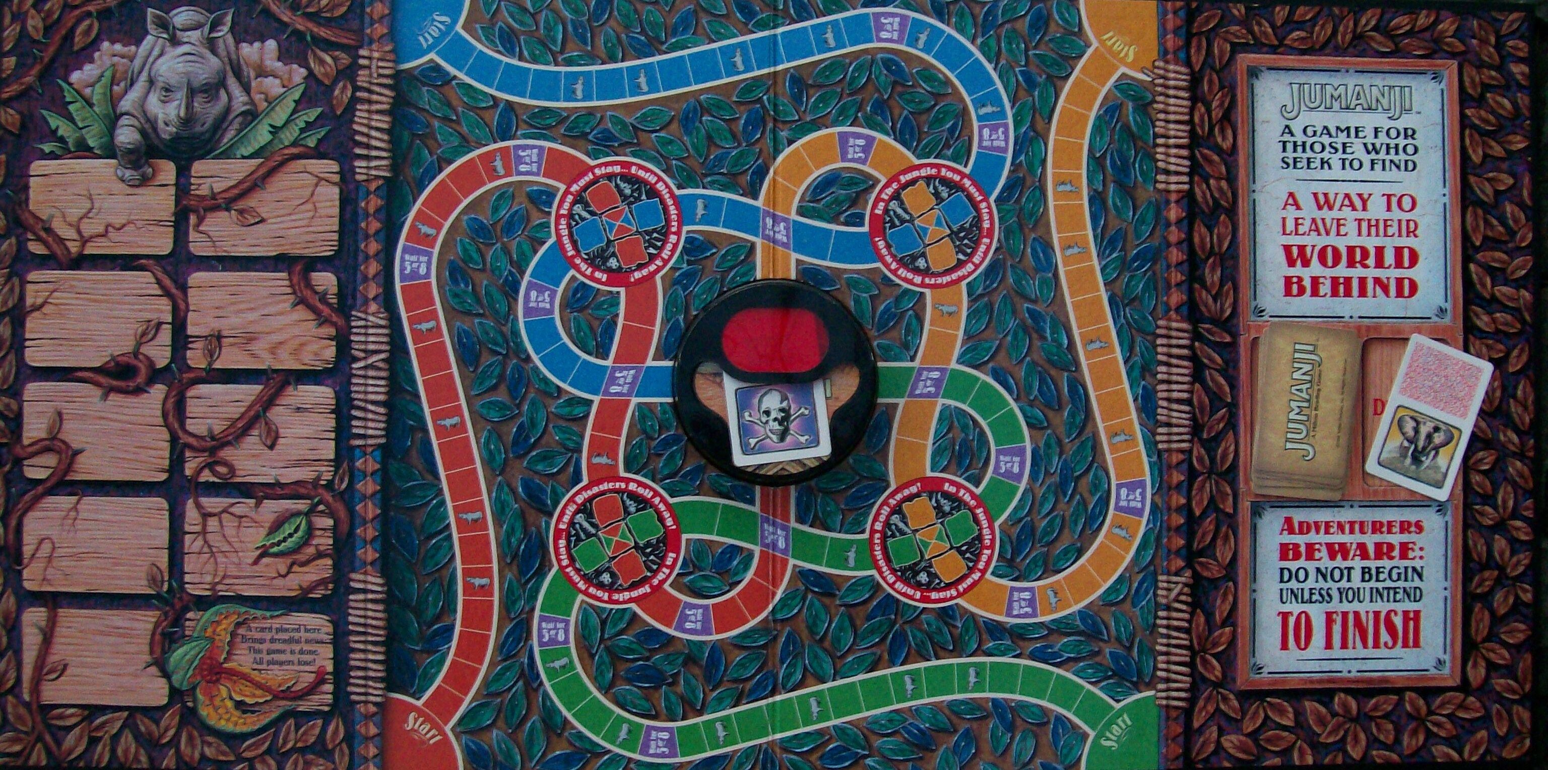 Jumanji (Milton Bradley Board Game) | Jumanji Wiki | Fandom