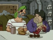 Shatic and Shreve dining.