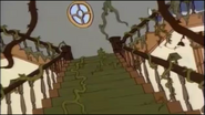 Vegetation grows in the Mansion.