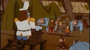 The Judge as the island's warden.