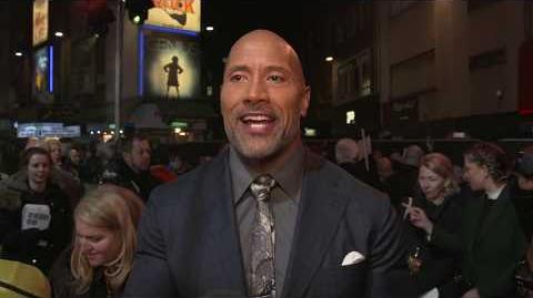 Jumanji Welcome to the Jungle London Premiere - Itw Dwayne Johnson (official video)