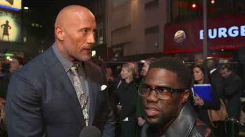 Jumanji Welcome to the Jungle London Premiere - Itw Kevin Hart (official video)