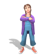 Be the young teen with attitude. Judy is confident in the face of any challenge.