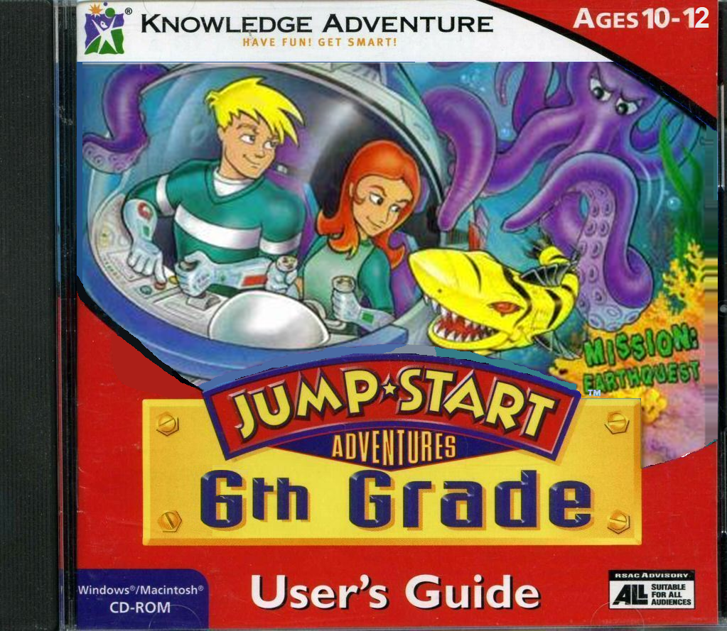 Jumpstart Adventures 6th Grade: Mission EarthQuest (1998 Jumpstart Adventures 6th Grade: Mission EarthQuest (1998