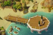 Gazebo location with no Celebration active