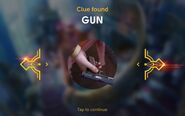 2nd clue: Gun