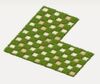 Chequered path tile
