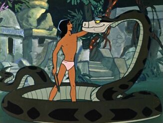 Mowgli and Kaa (Maugli)