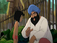 Mowgli and his father