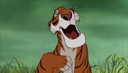 Shere Khan the Tiger is singing a song