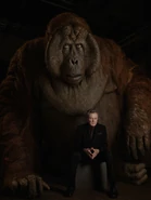 Christopher Walken and King Louie the Orangutan-Resembling Gigantopithecus