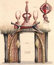 Concept-art showing elephant tusks