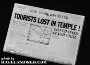 A newspaper report on the expedition