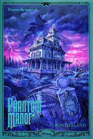 ファントムマナー/Phantom Manor Attraction Book Phantom Manor / Haunted Mansion Book - Attraction Disneyland