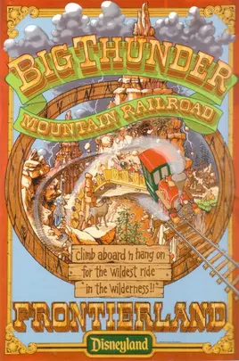 BTMR Disneyland poster