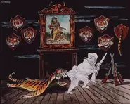 Unused concept art for the Haunted Mansion