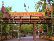 The entrance to the Heart of Adventureland