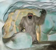 The repurposed animatronic in Matterhorn Bobsleds