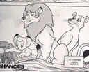 Kimba (Leo) with Caesar (Panja) and Snowene (Eliza)
