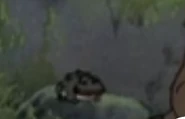 A bullfrog in the 1997 movie