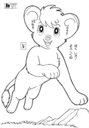 Coloring Pages for Kimba the White Lion / Jungle Emperor Leo | Jungle ...