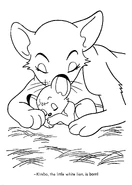 Coloring Pages for Kimba the White Lion / Jungle Emperor Leo | Jungle ...