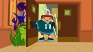Jasmine's hockey outfit.[3]