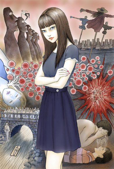 富江」: 𝗧𝗼𝗺𝗶𝗲 Pt. 1 𝐚𝐧𝐢𝐦𝐞 Junji Ito Collection • 伊藤