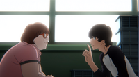 Johnny tells Tommy he has powers