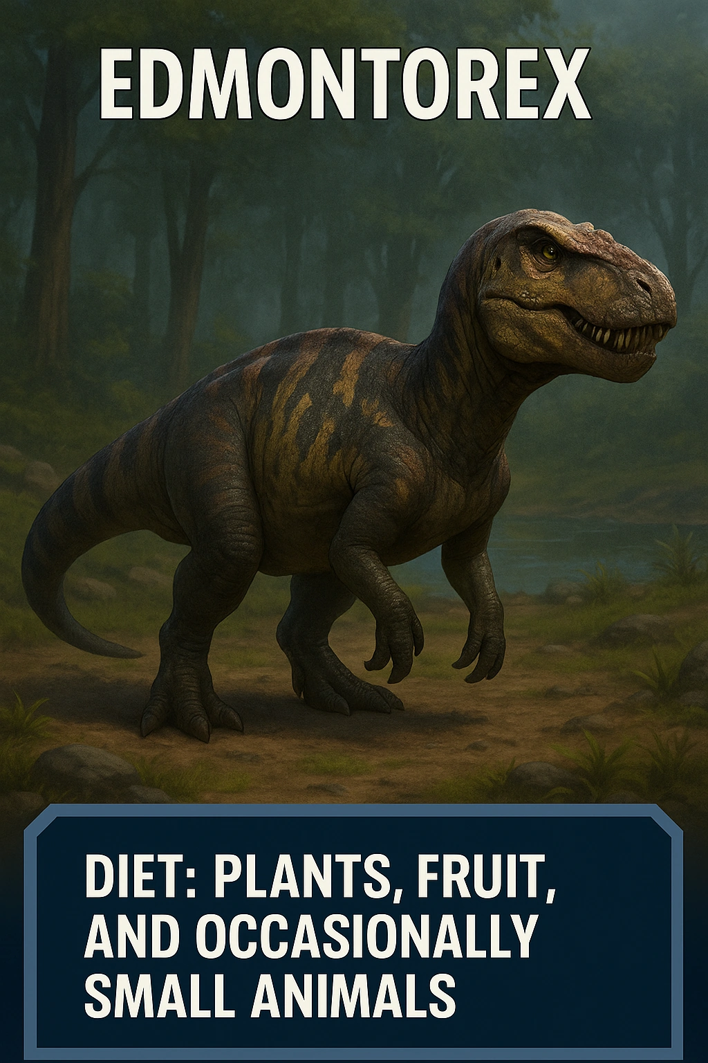 Edmontorex | Jurassic Wolrd Games Wiki | Fandom