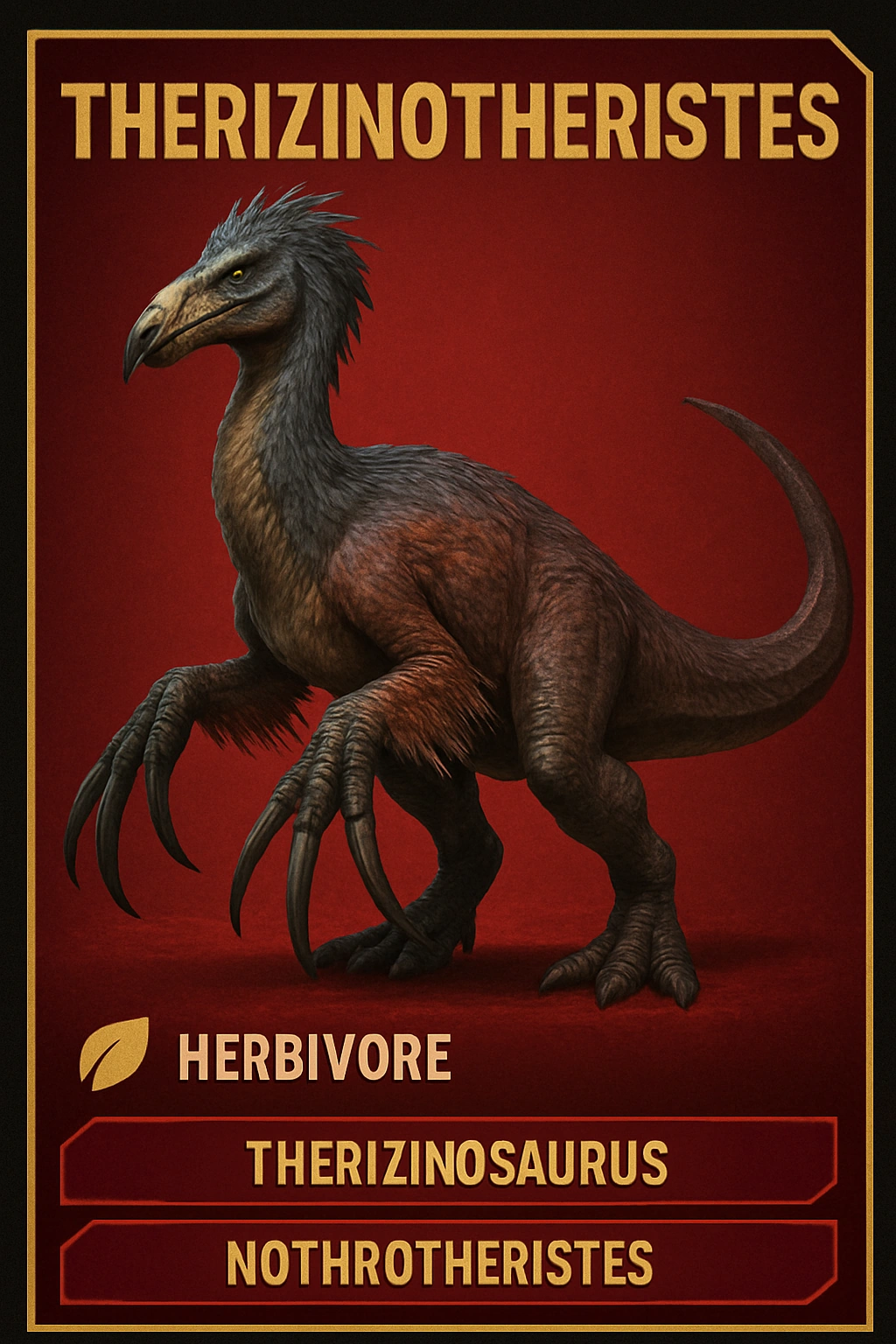 Therizinotheristes | Jurassic Wolrd Games Wiki | Fandom