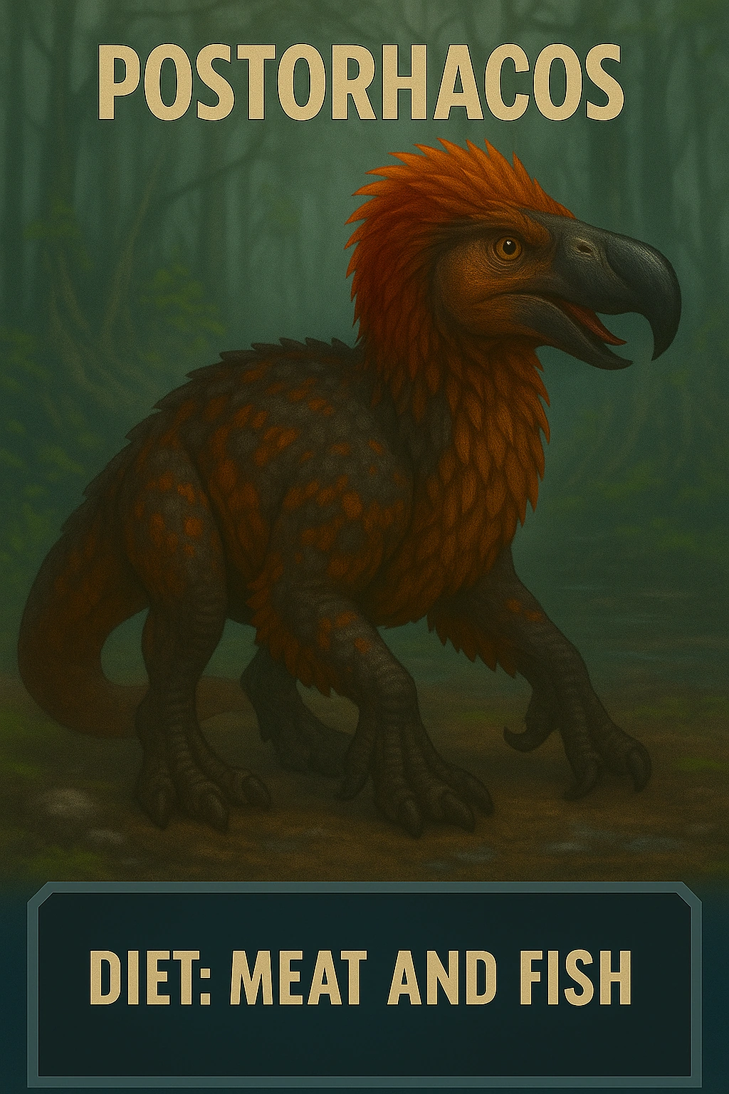 Postorhacos | Jurassic Wolrd Games Wiki | Fandom