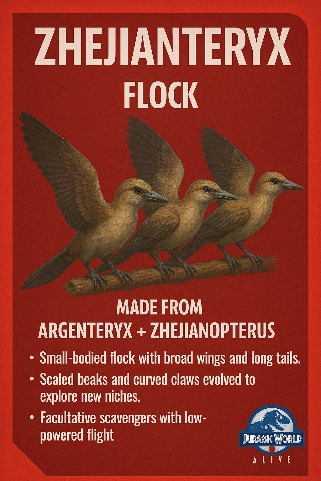 Zhejianteryx | Jurassic Wolrd Games Wiki | Fandom