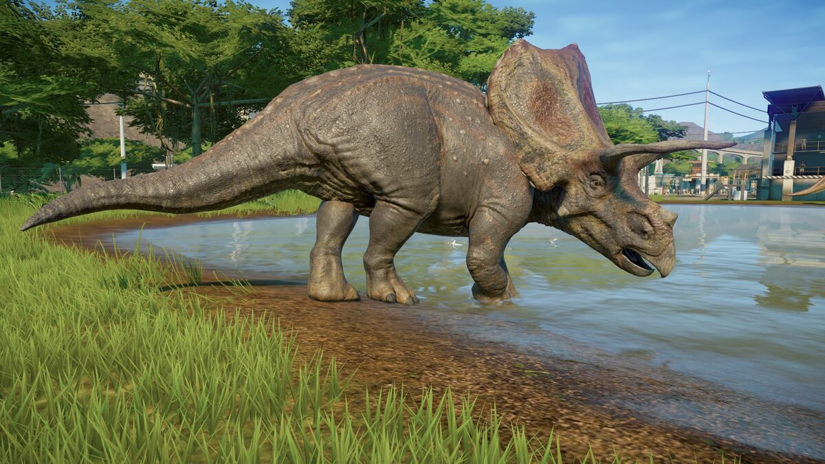 Torosaurus Paleontological Edits (Blackfrog) Jurassic World Evolution