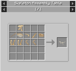 AlvarezsaurusSkeletonCrafting