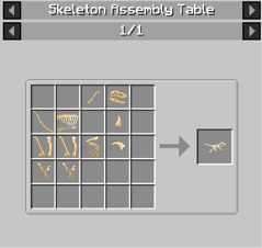 Crafting Recipe for Charlie Fresh Skeleton.