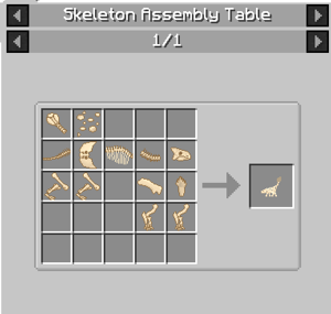AnkylosaurusSkeletonCrafting