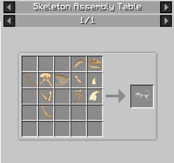 AllosaurusSkeletonCrafting