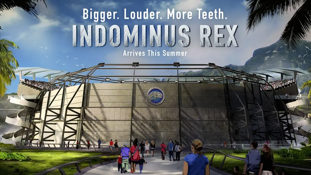Indominus rex enclosure Jurassic World San Diego Wiki Fandom