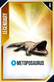 Metoposaurus Card