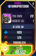 Glitched stats from Update 56