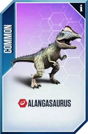 Alangasaurus Card