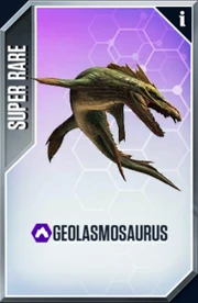Geolasmosaurus Card