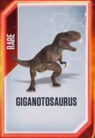 Giganotossauro (Jurassic World), Wikia Liber Proeliis