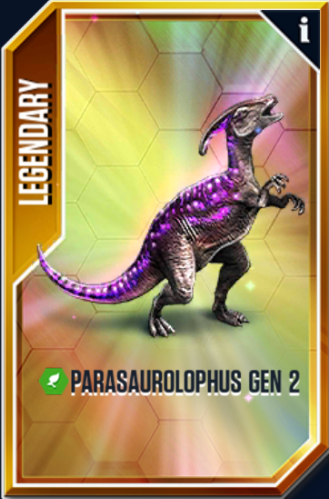 jurassic world the game parasaurolophus