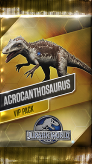 Orthacanthus VIP Pack, Jurassic World: The Game Wiki