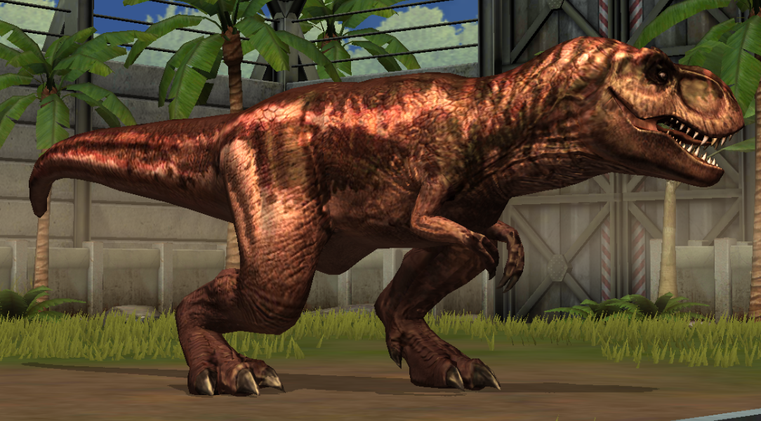 Tyrannosaurus Gen 2 can be - Jurassic World: The Game