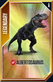 Albertosaurus Card