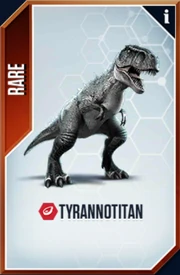 Tyrannotitan Card