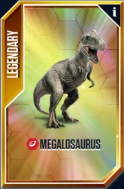 Megalosaurus Card